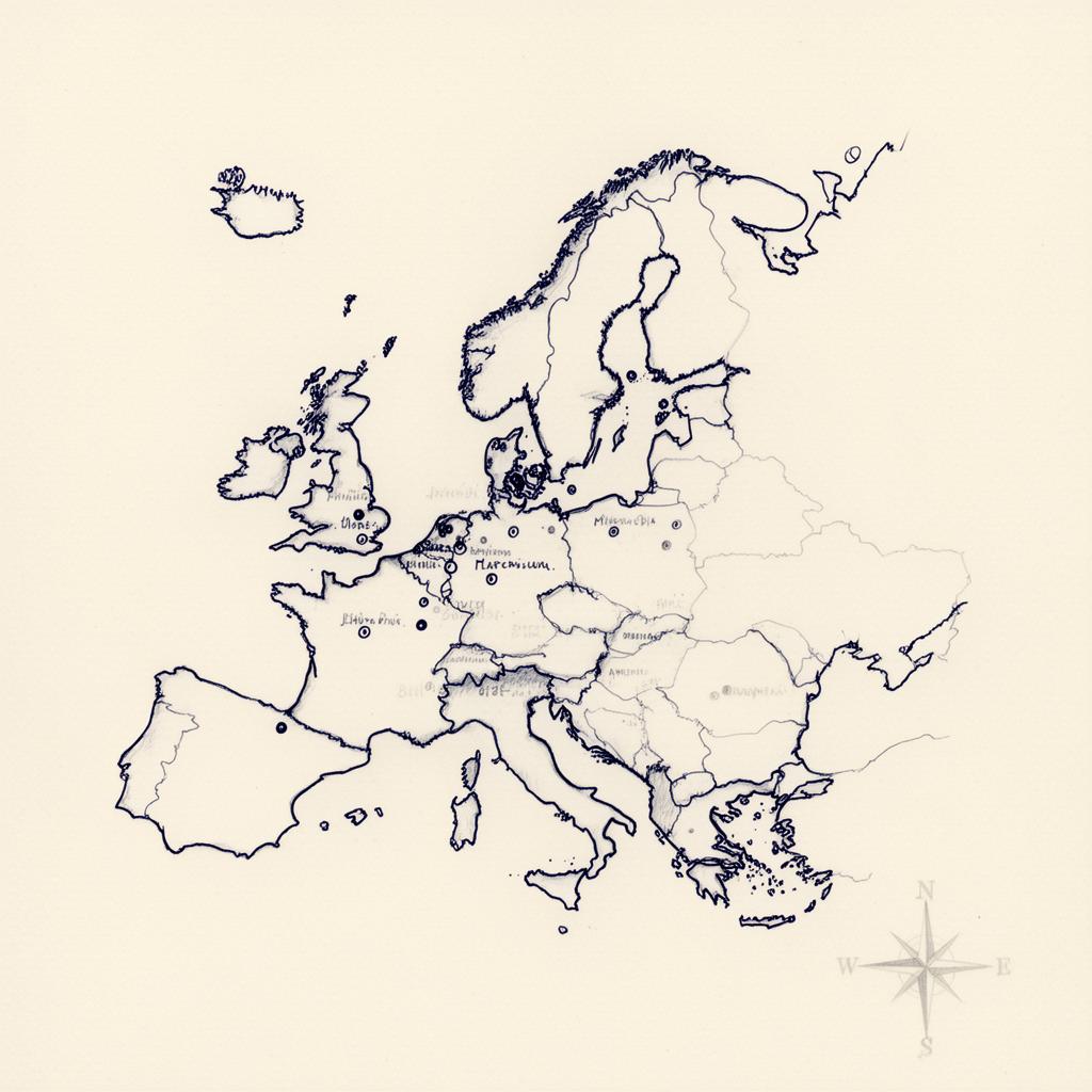 European footprint